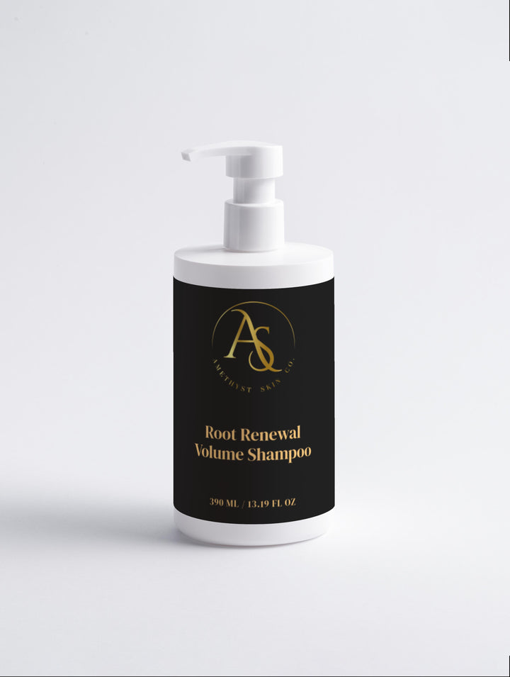 Root Renewal Volume Shampoo-Lift at the root. Body through the lengths