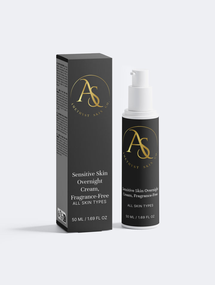 Sensitive Skin Overnight Cream, Fragrance-Free
